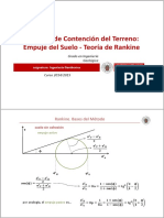 Tema 2b.- Sistemas de Contencion Del Terreno_Rankine