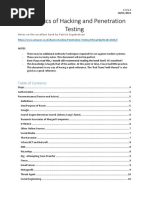 The Basics of Hacking and Pen Testing