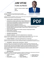 Curriculum Vitae - Manuel Fortuna Alfredo 2019