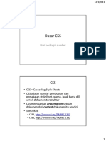Dasar Css PDF