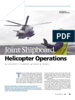 Joint Shipboard: Helicopter Operations