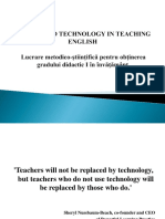 Integrated Technology in Teaching English