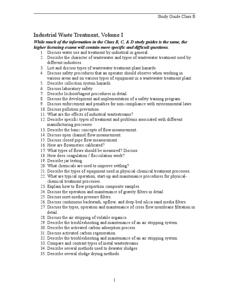 Industrial Waste Treatment, Volume I | PDF | Environmental Engineering ...