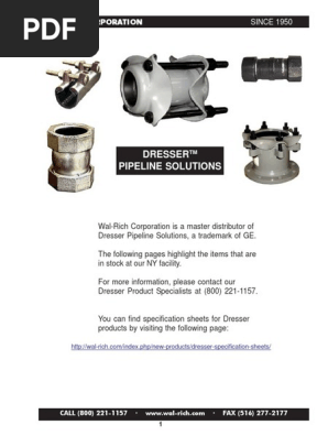 Dresser Coupling Metals Chemical Substances