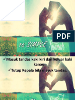 16 Simple Sunnah
