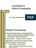 Introduction To Med Terminology - 1