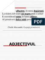 Adjectivul - Consolidare
