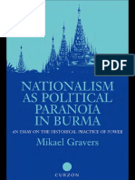 Nationalism As Political Paranoia in Burma