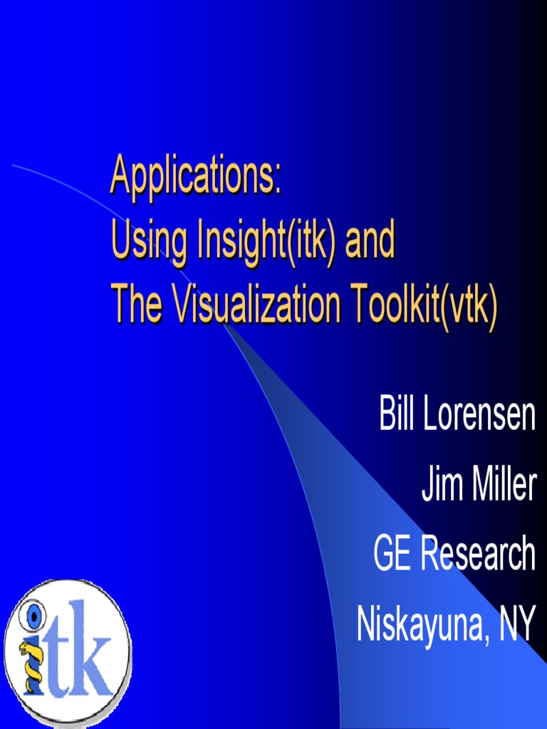 VTK and ITK Integration Guide | PDF | Ct Scan | Medical Imaging