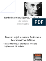 Ranko Marinkovic, Kiklop