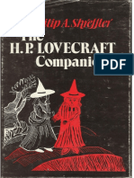 The H.P. Lovecraft Companion - Philip A. Schreffler