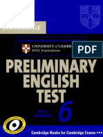 96802458 CAMBRIDGE 2010 Preliminary English Test 6 168p Copia