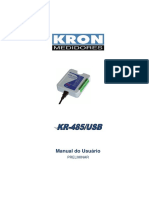 Manual Conversor Kr485 X Usb