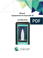 Primeira Utilizacao Impressora 3d Cliever Cl2 Pro Plus