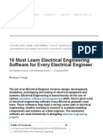 10 Must Learn Electrical Engineering Software for Every Electrical Engineer _ Eepowerschool.com