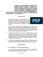 Convenio de coordinación para el intercambio de información de beneficiarios de programas sociales