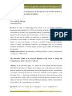 Olaizola-El Modelo de Innovación Del Programa de Investigación de La Facultad de Diseño y Comunicación de La Universidad de Palermo-RAES 9 PDF