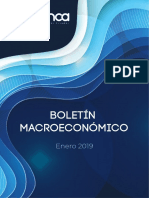 Boletín Macroeconómico - Enero 2019