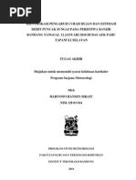Download Identifikasi Pengaruh Curah Hujan Dan Pendugaan Debit Puncak Pada Banjir Bandang Aek Pahu by ryo_sirait SN39801020 doc pdf