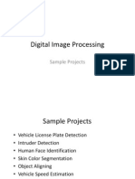 Digital Image Processing: Sample Projects