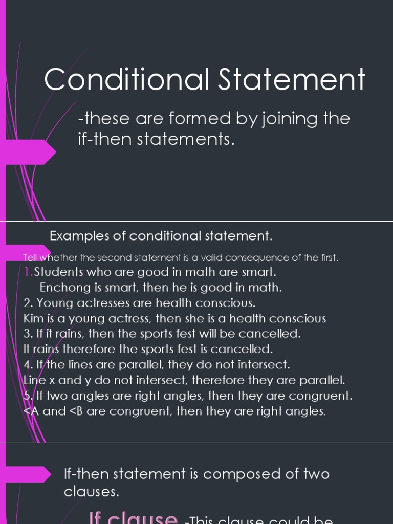 Conditional Statement | PDF | Rectangle | Triangle
