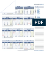 Calendario 2019