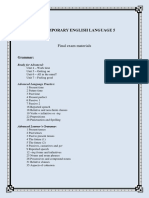 CEL 5 - Final Exam Materials