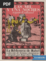 Anonimo, Las Mil y Una Noches Segun Galland