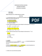 2.4 Propiedades de La Transformada de Fourier