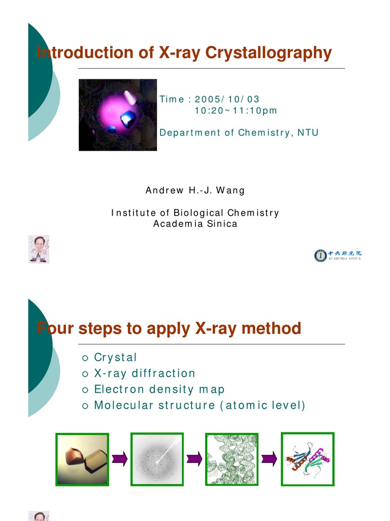 Protein Crystallography 2005a | PDF | X Ray Crystallography | Crystal ...