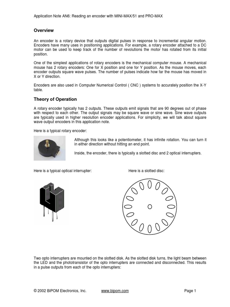 Encoder PDF | PDF | Electrical Connector | Electrical Engineering