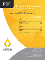 DCL Nº 018, De 22 de Janeiro de 2019