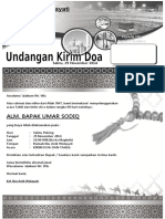 Undangan Kirim Doa