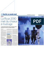 Tribune de Genève - La Rvue 2010