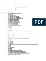 Soal Materi Genetik XII