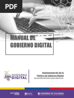 Manual Del Gobierno Digital