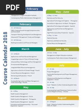 Calendar 2018