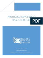 Protocolo Para Ensayo Final Literatura