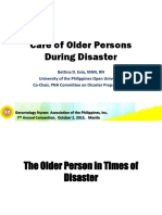 Care of Older Persons During Disaster