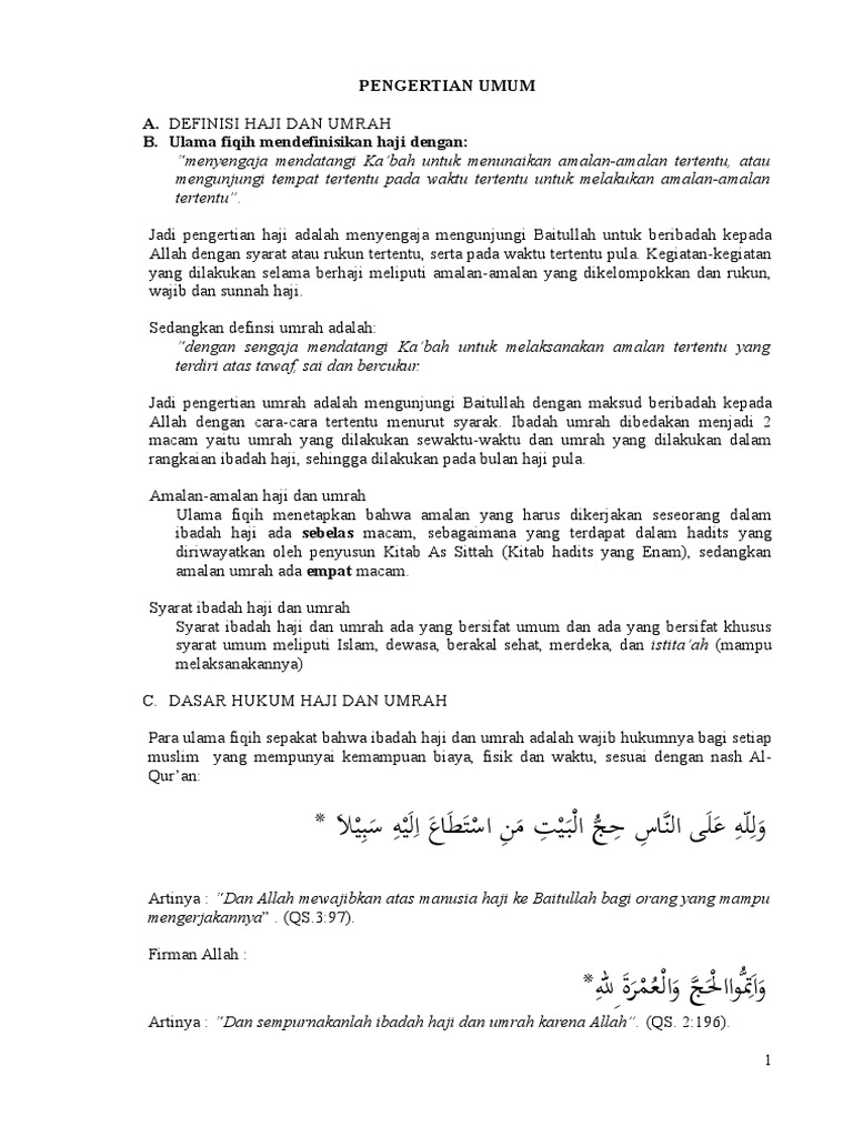 Haji Zakat Dan Wukuf Pdf