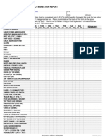 Daily Inspection Report Non-Fillable