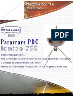 Afiche Pararrayo Ionico 755 PDF