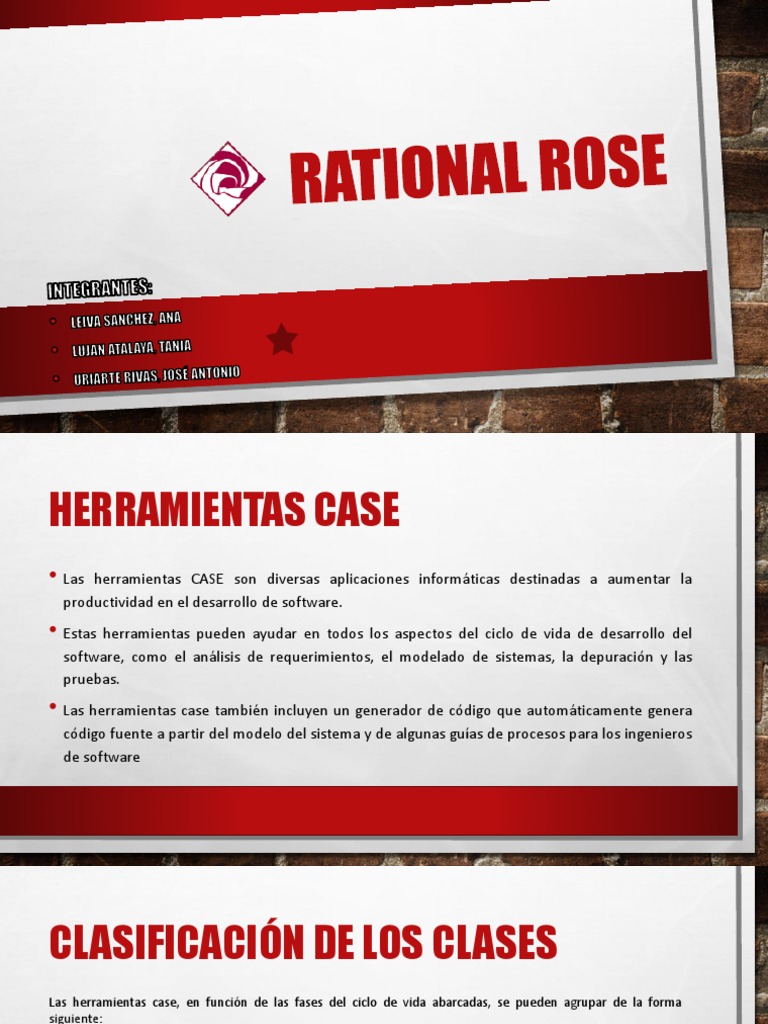 Rational Rose | PDF | Caso de uso | Ingeniería de software