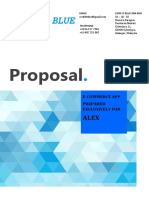 Ecommerce App Proposal PDF