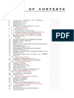 Table of Contents: Case Doctrines List of Cases Negotiability