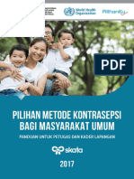 Buku Pilihan Kontrasepsi (Info Update Tentang Kontrasepsi)