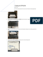 Setting Printer Default EPSON