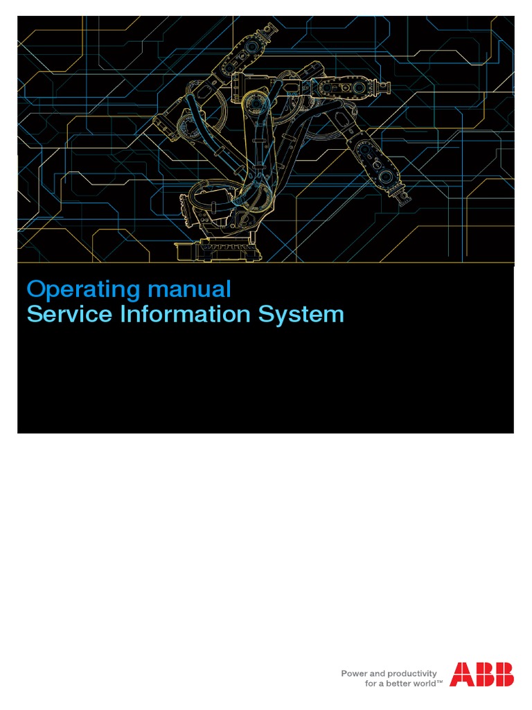 Operating Manual: Service Information System | PDF | Parameter ...