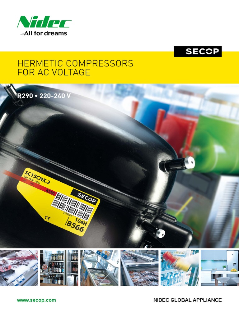 Compresseurs Secop R290 220-240 V | PDF | La nature | Business