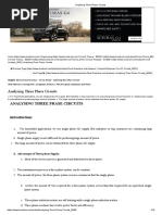 Analysing Three Phase Circuits PDF